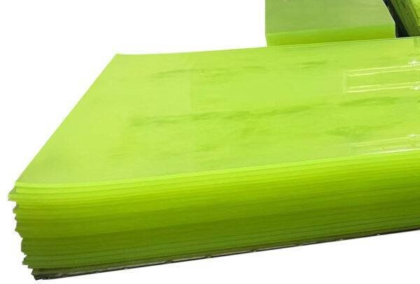 Custom Thicknesses Clear Polyurethane Plastic Sheet